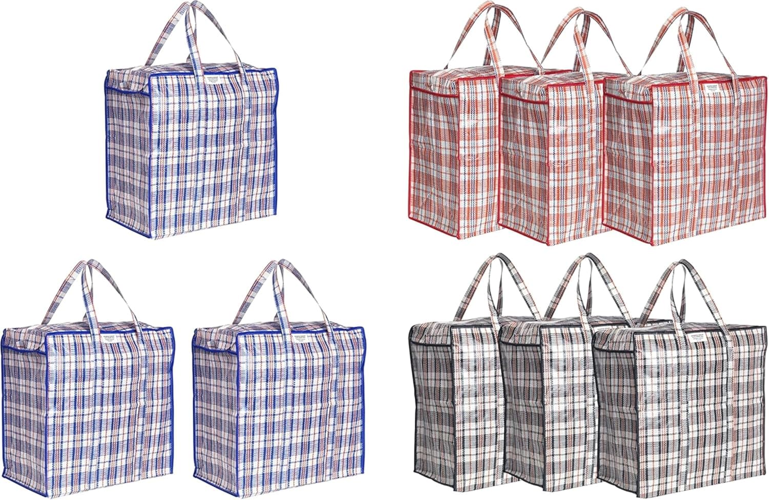 Aufbewahrungstasche – unisex, mit Reißverschluss, wasserbeständig, 75 L, 20 kg